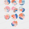 Abstract Instagram highlight covers