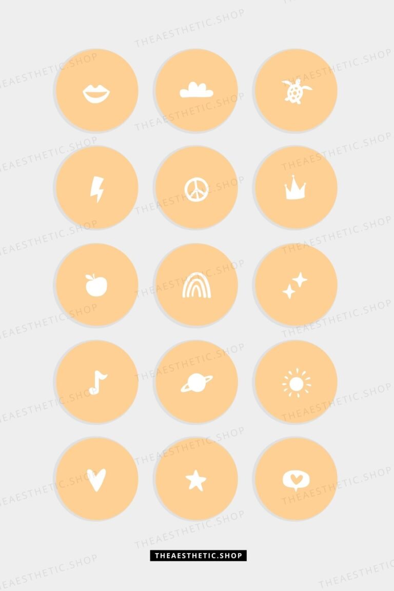 Yellow aesthetic Instagram highlight covers Yellow aesthetic Instagram highlight covers