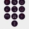 Occult aesthetic Instagram highlight covers