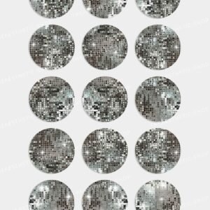 Disco ball (party globe) aesthetic Instagram highlight covers