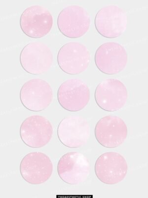 Pink sky aesthetic Instagram highlight covers