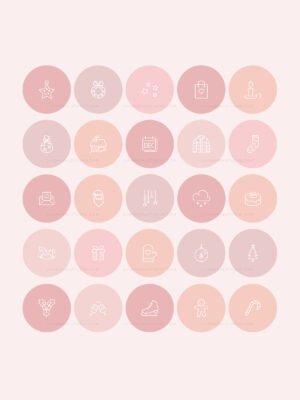pink-christmas-instagram-highlight-covers pink-christmas-instagram-highlight-covers