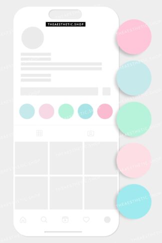 Boss Babe Solid colors Instagram highlight covers