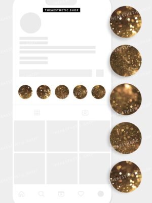 Luxury aesthetic gold Instagram Highlight covers Luxury aesthetic gold Instagram Highlight covers