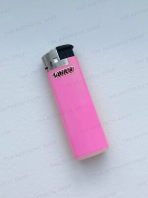 High-Resolution Aesthetic Image – Baddie "Bitch" Pink Lighter