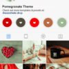 Red and sage green Instagram highlight covers