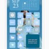 180 Blue aesthetic home screen app icons