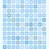 180 Blue aesthetic home screen app icons