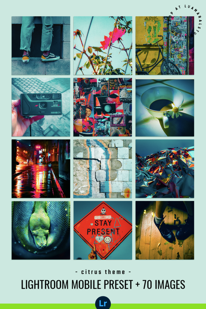 Neon Aesthetic Lightroom Photo Preset [+ Free Bonus: 70 Aesthetic images]
