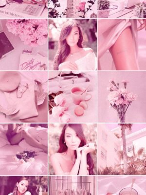 pink aesthetic instagram feed by Lu Amaral Studio