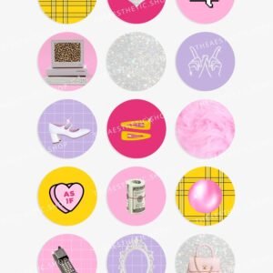 Clueless Aesthetic Instagram Highlight Covers