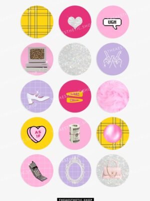 Clueless Aesthetic Instagram Highlight Covers