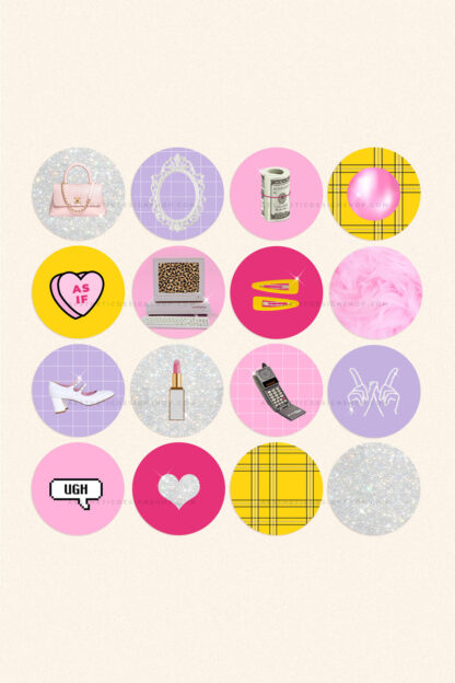Clueless Aesthetic Instagram Highlight Covers ⋆ The Aesthetic Shop