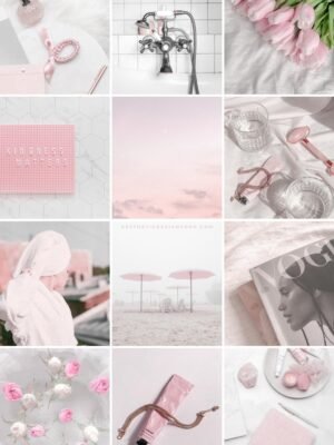 That Girl Pink Aesthetic Lightroom Photo and Video Preset