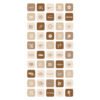 180 Brown aesthetic home screen app icons