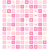 180 Pink aesthetic home screen app icons