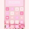 pink aesthetic app icons home screen ios14
