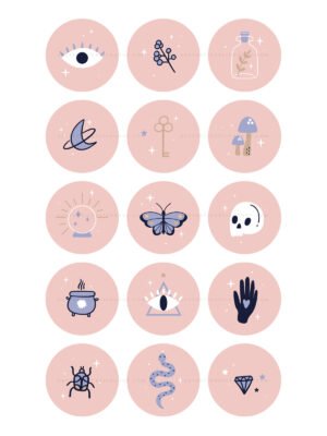 Cute-occult-Instagram-highlight-covers