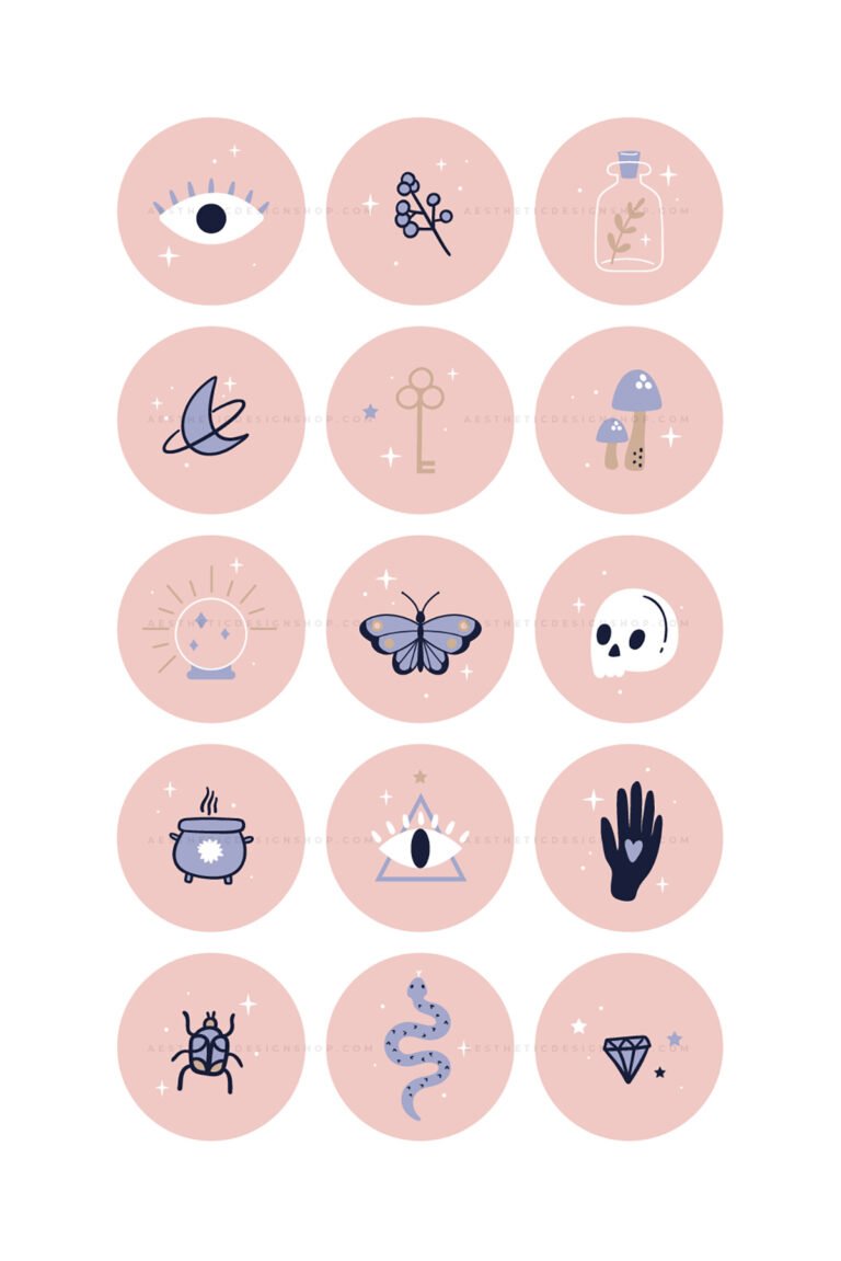 Cute-occult-Instagram-highlight-covers