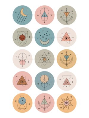 Mystic Symbols Instagram Highlight Covers Mystic Symbols Instagram Highlight Covers