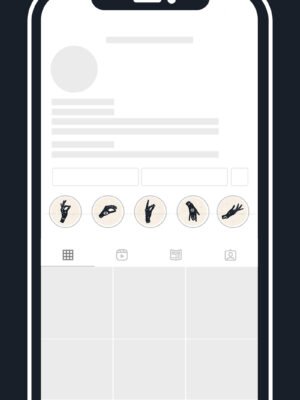 Mystic Hands Instagram Highlight Covers