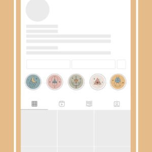 Mystic Symbols Instagram Highlight Covers