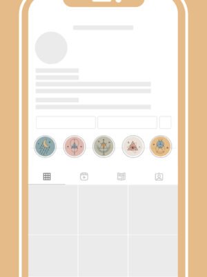 Mystic Symbols Instagram Highlight Covers