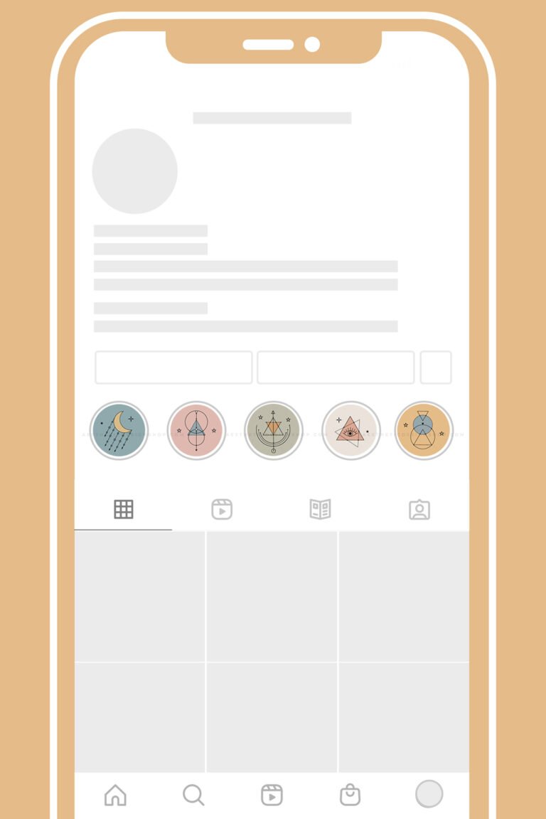 Mystic Symbols Instagram Highlight Covers