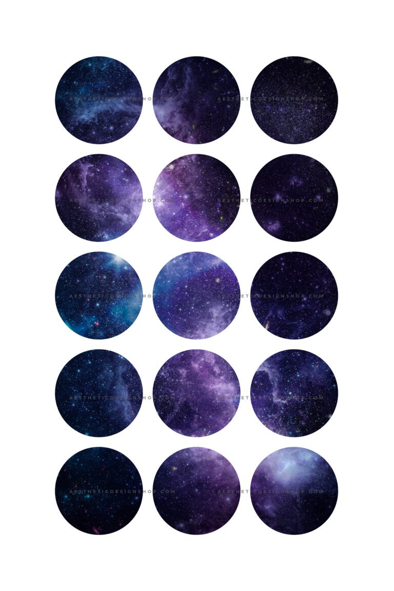 Dark Starry Night Sky Instagram Highlight Covers
