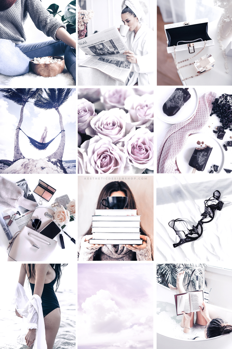 Blogger Aesthetic Lightroom Photo Preset