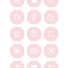 PInk mood instagram highlight covers 2
