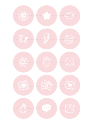 PInk mood instagram highlight covers 2 PInk mood instagram highlight covers 2
