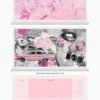 Vintage Pink Tech Aesthetic Set: stickers, wallpapers, desktop organizer, phone and computer app icons