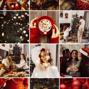 red christmas lightroom photo preset 1 red christmas lightroom photo preset 1