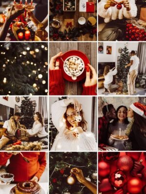 red christmas lightroom photo preset 1 red christmas lightroom photo preset 1
