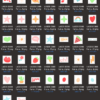 Fun illustrations PNG Sticker set