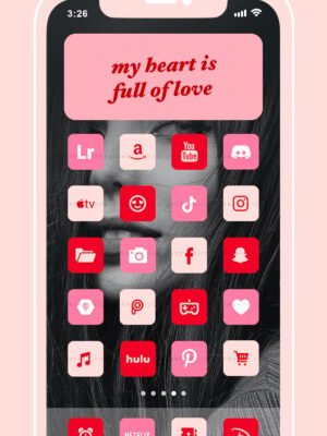 lovecore-aesthetic-app-icon-set-1 lovecore-aesthetic-app-icon-set-1