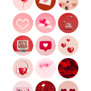 Lovecore Instagram highlight covers