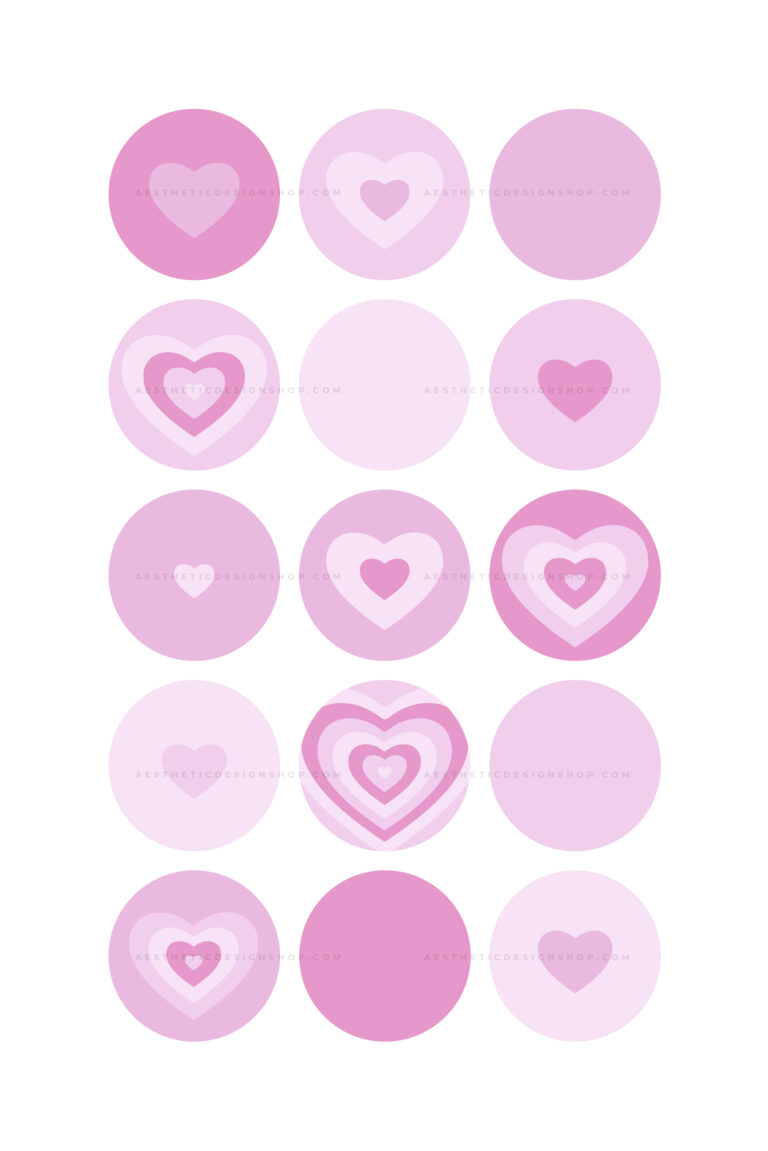 12 Pink aesthetic high resolution images for wall collages, social ...