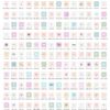 Pastel Aesthetic Tech Customization kit: 180 Phone + desktop icons, widgets & backgrounds