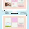 Pastel Aesthetic Tech Customization kit: 180 Phone + desktop icons, widgets & backgrounds