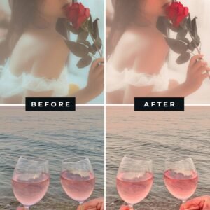 lovecore aesthetic lightroom photo preset 1