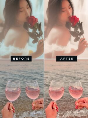 lovecore aesthetic lightroom photo preset 1