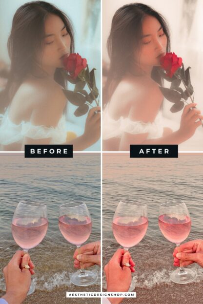 lovecore aesthetic lightroom photo preset 1