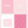 10 Pink aesthetic high resolution images for wall collages, social media, phone background or other creative projects by lu amaral studio2