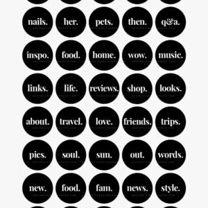 80 Black and White Minimal Instagram highlight covers 1 80 Black and White Minimal Instagram highlight covers 1