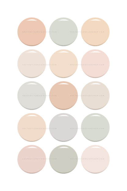 Glossy peach Instagram highlight covers