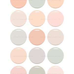 Glossy peach Instagram highlight covers Glossy peach Instagram highlight covers