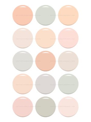 Glossy peach Instagram highlight covers Glossy peach Instagram highlight covers