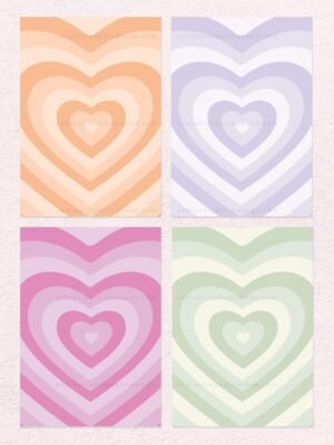 aesthetic heart poster images by lu amaral studio 1